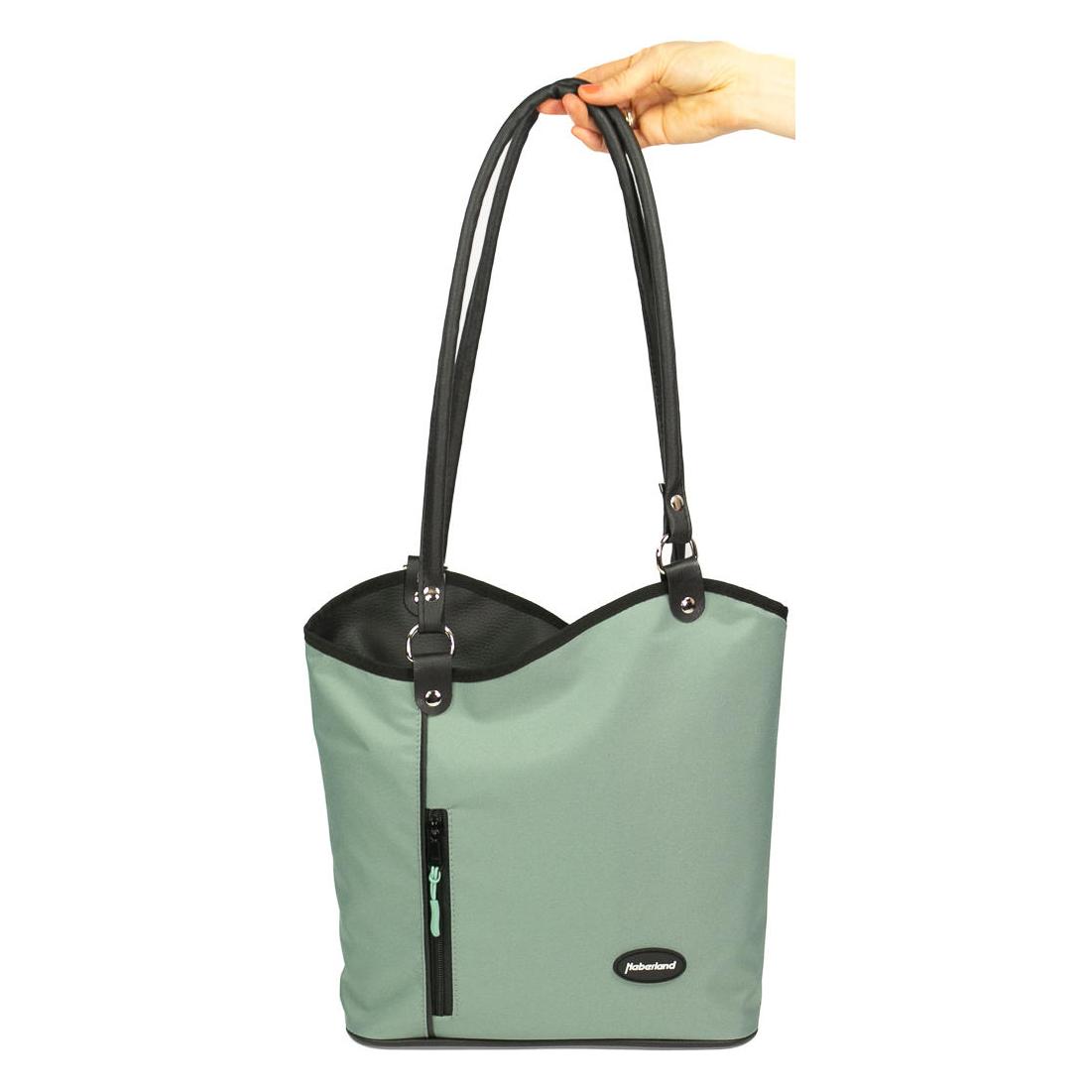 Haberland Lenkertasche Melanie Salbei (5 l, Lenkertasche) (LKF132 13 X)