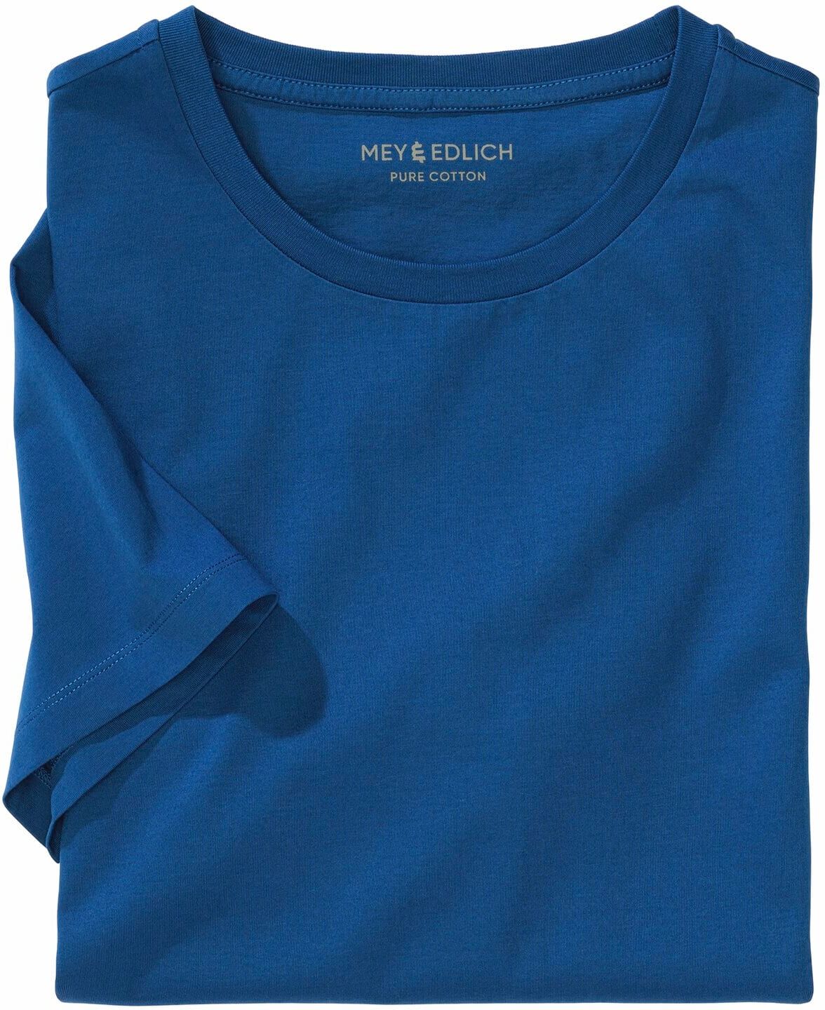 Mey & Edlich Glanzleistung-Shirt Blau 3XL