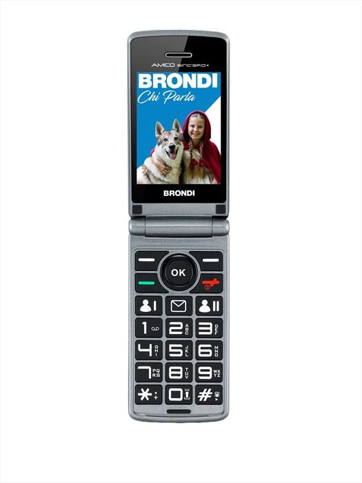 Brondi Cellulare Amico Sincero+-black