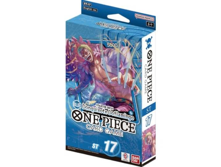BANDAI One Piece Card Game: Blue Donquixote Doflamingo ST17 Starter Deck - EN