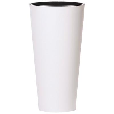 Pflanzkübel PROSPERPLAST "Tubus slim", weiß, H:57,2cm, Kunststoff, Pflanzgefäße, Pflanzkübel, Ø 30