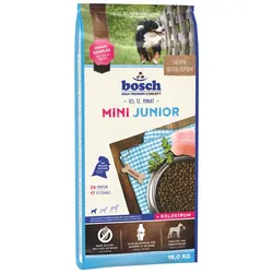 bosch Mini Junior Hundetrockenfutter 15 Kilogramm