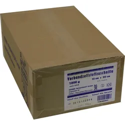 Verbandzellstoff Zuschnitte Hochgebleicht 15x20cm 1000 G