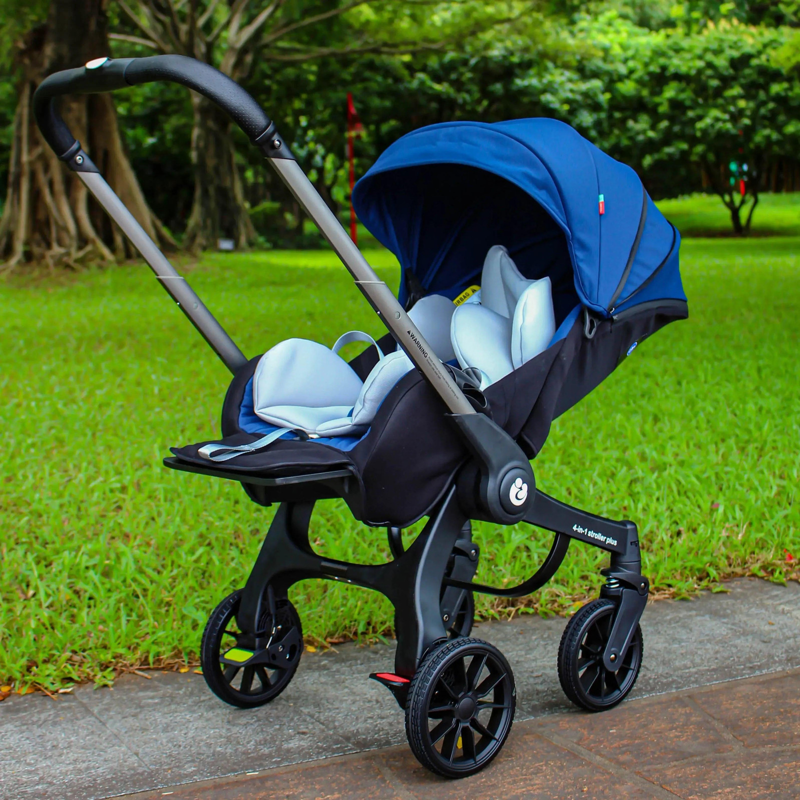 Selius 4-in-1 Kinderwagen met Buggy en Autostoel