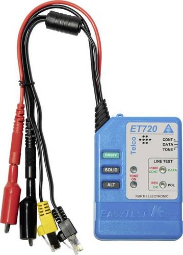 Kurth Electronic Easytest 720 Leitungssucher Durchgang, Identifikation, Leitungsverfolgung, Unterbrechung