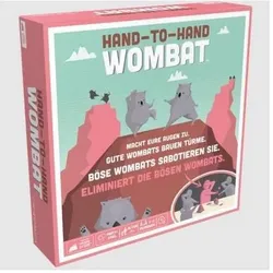 Asmodée Hand-to-Hand Wombat, Kartenspiel, für 3-6 Spieler, ab 7 Jahren (DE-Ausgabe) (Deutsch, 3 - 6 Spieler)