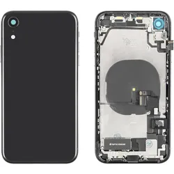 iPhone XR Gehäuse mit Backcover Schwarz