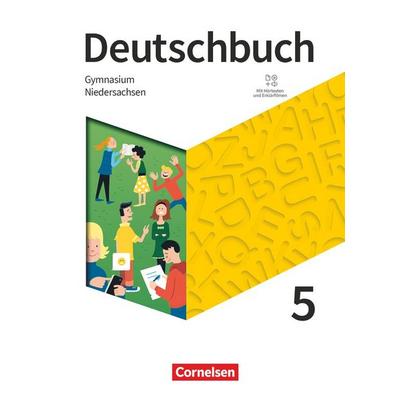 Deutschbuch Gymnasium - Niedersachsen - 2019 - 5. Klasse - Schülerbuch, Gebundene Ausgabe von Klaus Tetling,Frank Schneider,Diana
