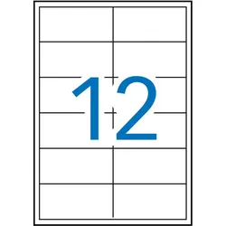Apli, Etiketten, Labels 97 x 42.4mm