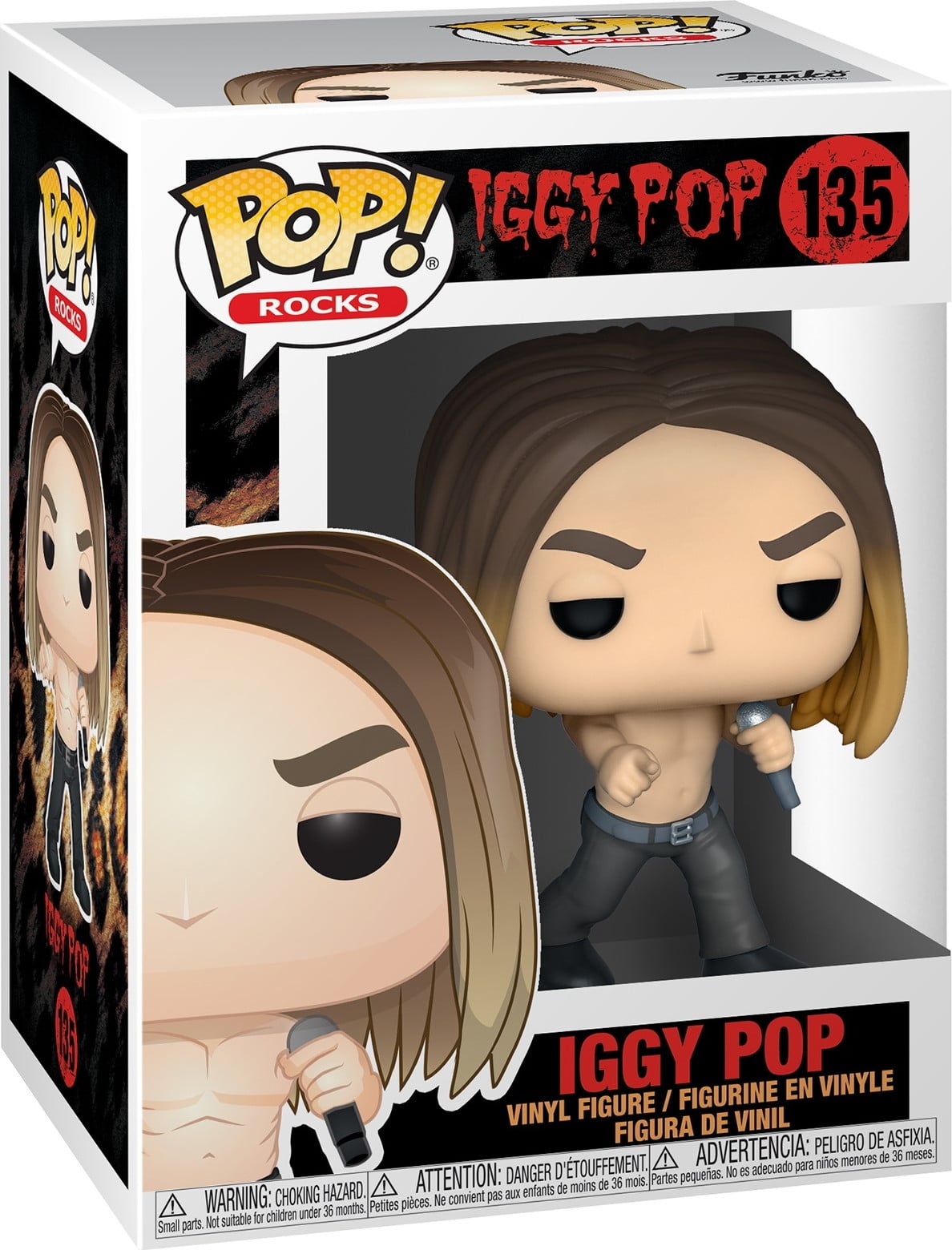Funko Pop! Iggy Pop 135 Vinyl figuur