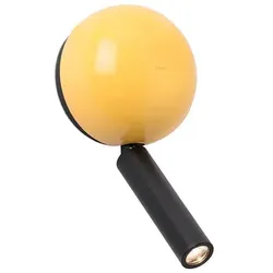 Faro LED Wandleuchte PRESS 3W, 3000K, IP20, + LED-Lesegerät, gelb, glänzend FAR-62353