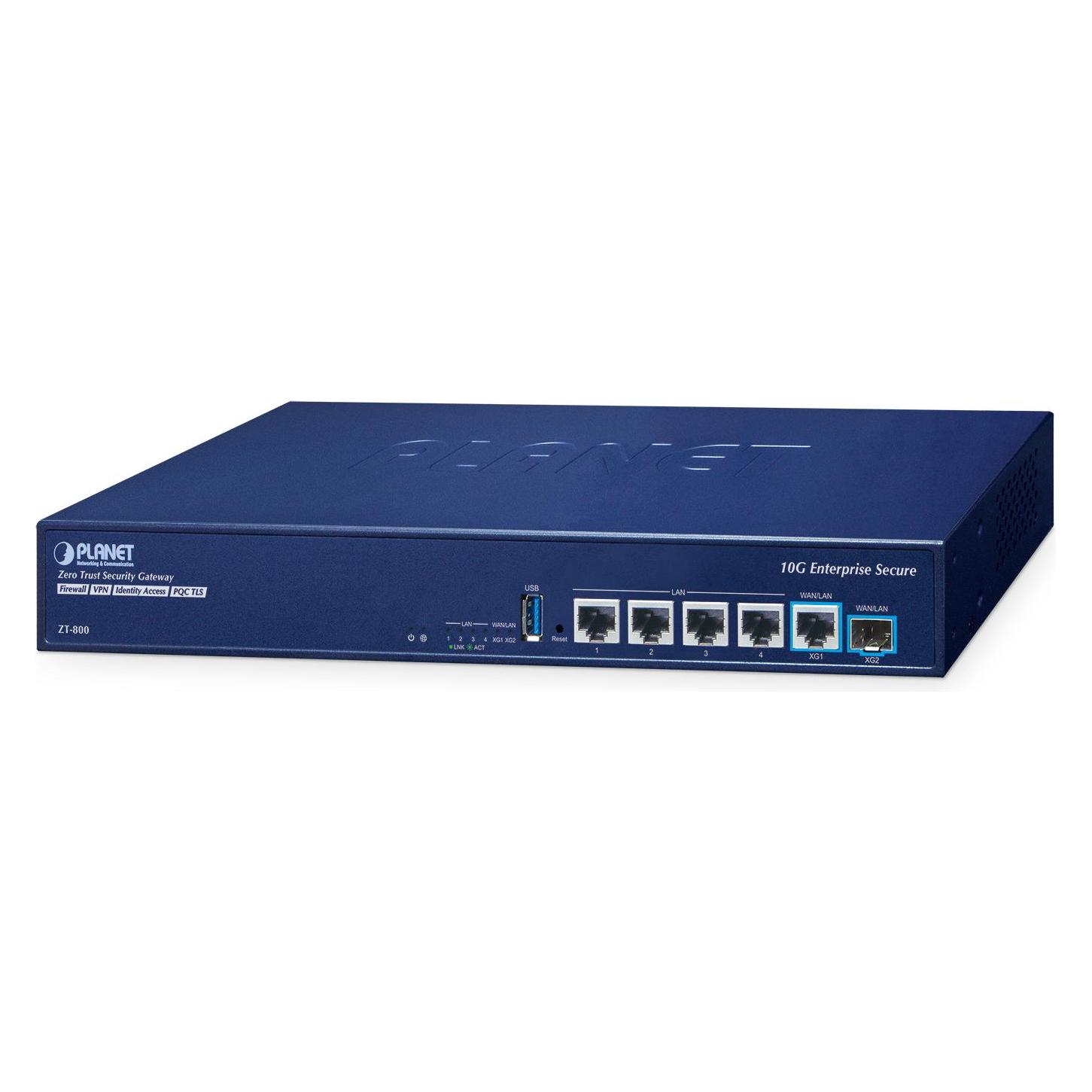 Planet 10G Zero Trust Security Router 4-Port 10/100/1000T (ZT-800)