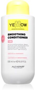 Yellow Professional Liss Smoothing Conditioner condicionador para alisar o cabelo rebelde 500 ml. Liss Smoothing Conditioner
