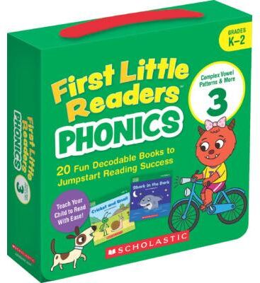 First Little Readers: Phonics Set 3