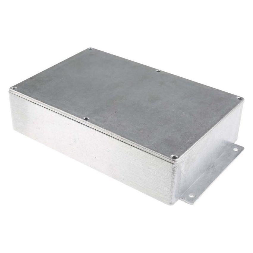 RS PRO Gehäuse Aluminium mit Flansch 222x146x55 (Gehäuse) (5173800)