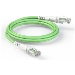 PatchSee THEPATCHCORD Cat6A RJ45 Patch cable U/UTP lime - 1.5m (CAT6a, 1.50 m), Netzwerkkabel