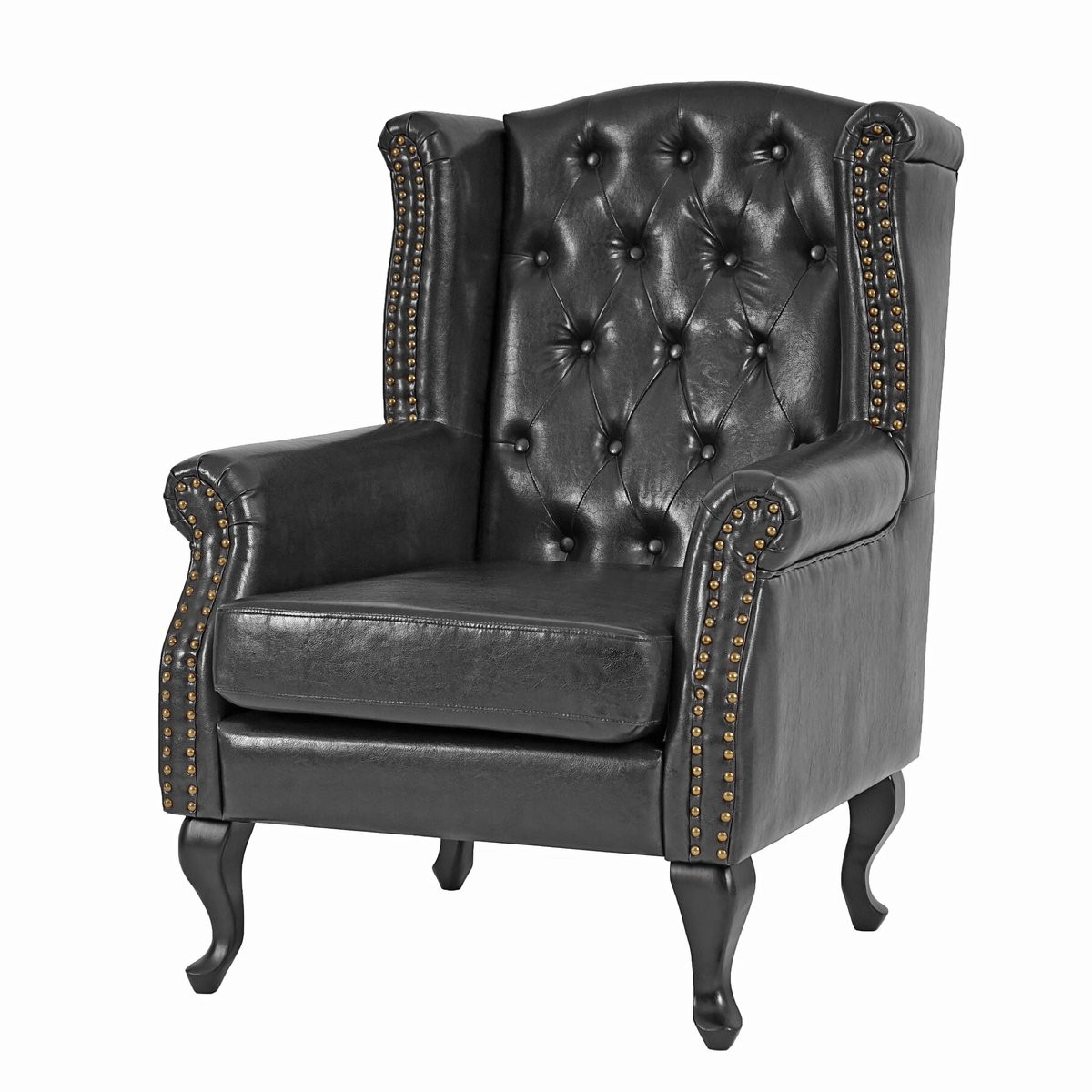MCW Luxe Chesterfield Fauteuil Classic voor volwassenen