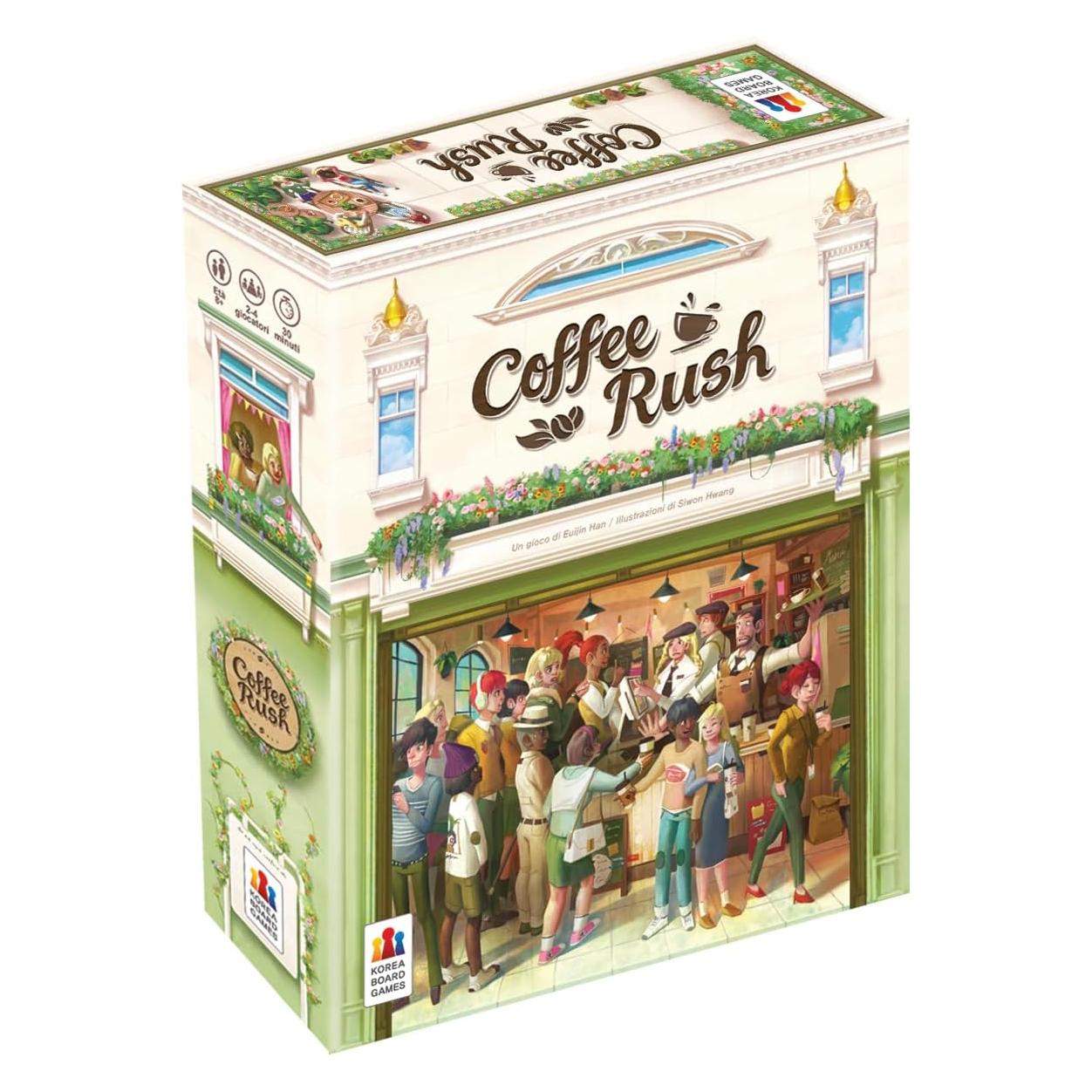 Asmodée Coffee Rush - Ed. Italiana (Italienisch, 2 - 4 Spieler) (42081098)