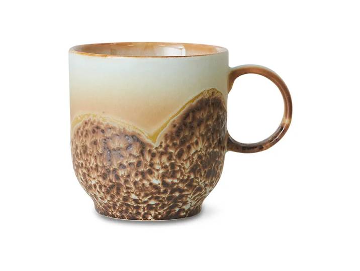 HKliving Mug 70 s, 25 cl Shell'