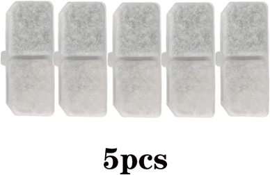 Inspire Picks PureFlow Replacement Water Filters For Cat & Dog Water Fountains 5pcs