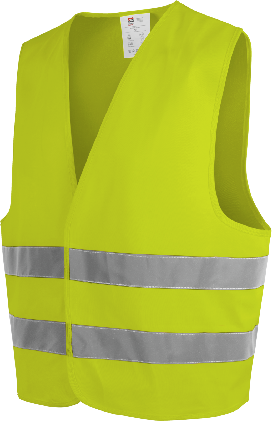 Gilet Haute-visibilité Taille unique EN20471 Würth MODYF LUMEN Jaune Jaune Taille unique