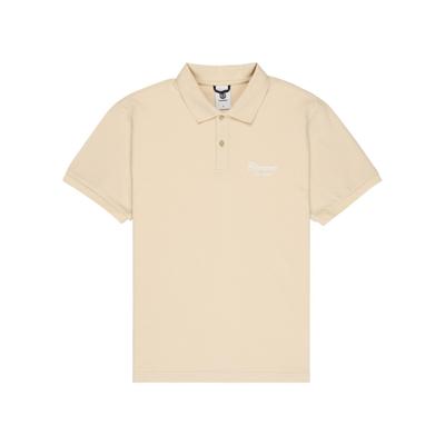 Sporttop ELEMENT "Script", Herren, Gr. S, beige (oyster gray), Obermaterial: 100% Baumwolle., Tops Sporttop