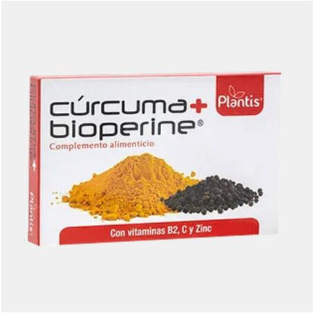 PLANTIS® CURCUMA + BIOPERINE 60 CAPSULAS