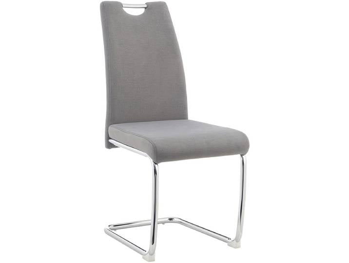 Stuhl FLORI II Stoff grau