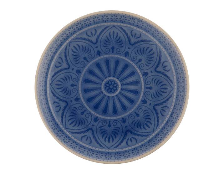 Teller SUMATRA Ø 21cm Blau/Hellblau
