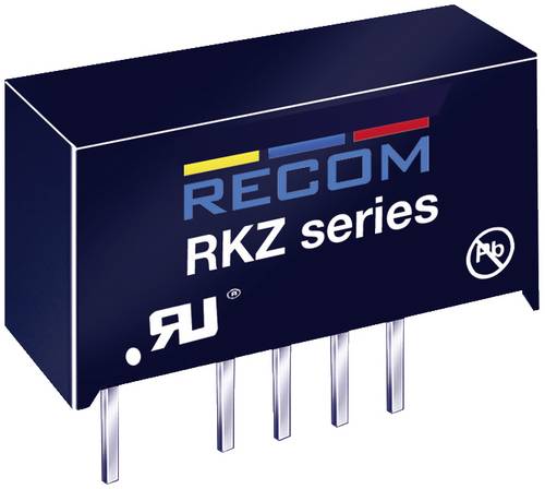 RECOM RKZ-0512S DC/DC-Wandler 5V 12V 0.168A 2W Anzahl Ausgänge: 1 x Inhalt 1St.
