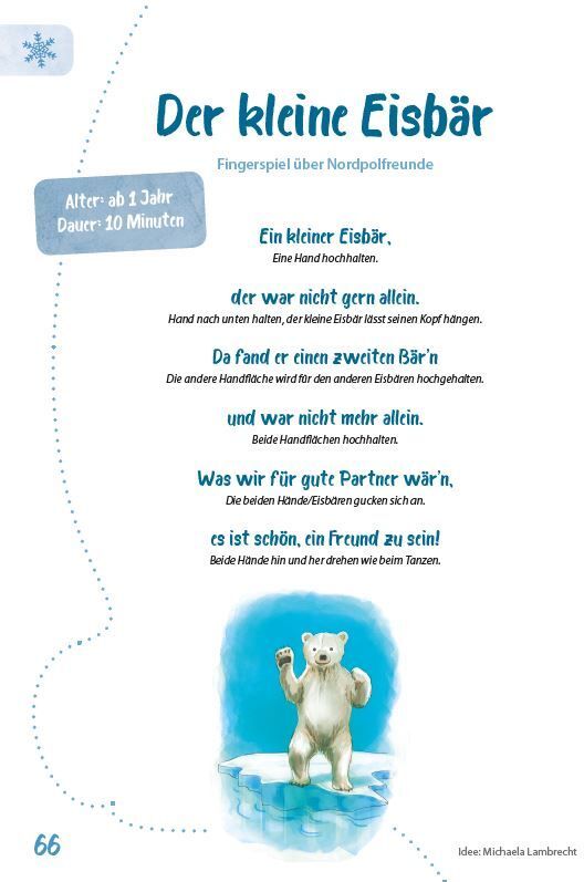 Klett Kita Das Krippen-Jahreszeitenbuch: Fingerspiele