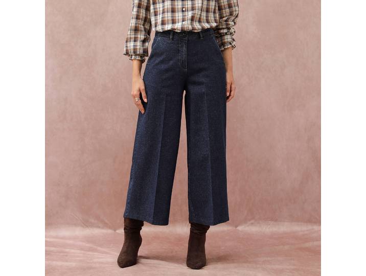 Jean effet jupe culotte - Blancheporte