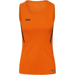 JAKO Challenge Tanktop Damen neonorange/schwarz 36