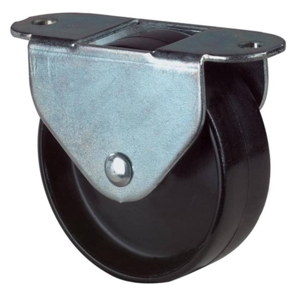 BS Rollen Kastenrolle Rad-Ø 16 mm Tragfähigkeit 30 kg Material Rolle Kunststoff mit Anschraubplatte (E50.016)