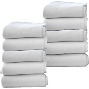 Franz-Mensch Handtuch Hygostar, weiß, 50 x 100 cm, aus 100% Baumwolle, 225 g/m², 10 Stück