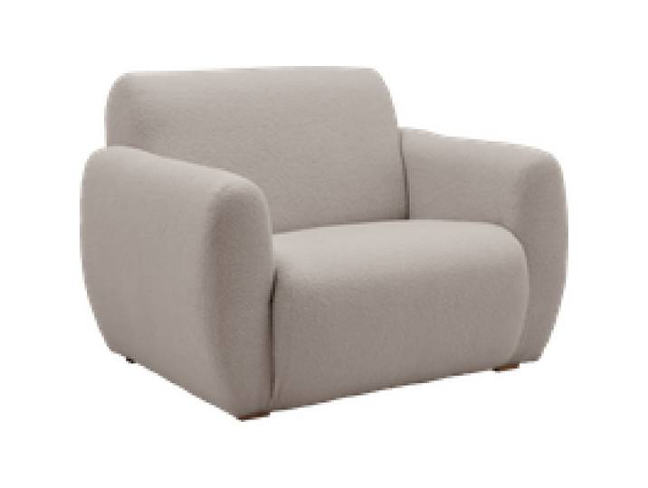 Fauteuil bouclette Ome