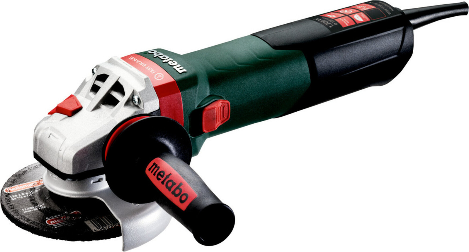 Metabo haakslijpmachine WEBA 17-125 Quick