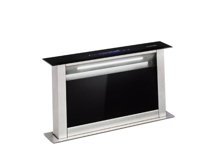 Klarstein Deckenhaube Royal Flush Eco 60 BK Dunstabzugshaube Downdraft Abluft Umluft LED