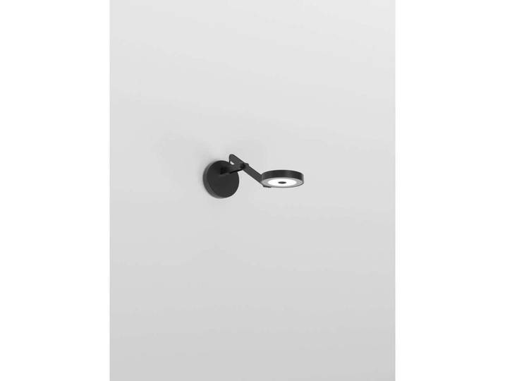 String W0 Applique murale, DTW, mat/noir - Rotaliana - Salon / séjour - Aluminium