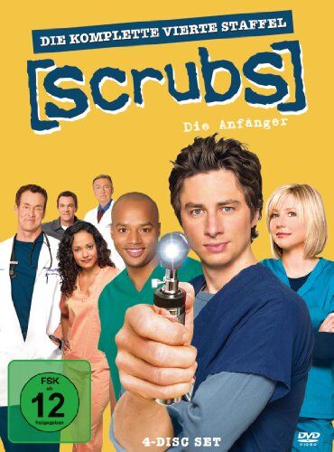 Zach Braff - Scrubs: Die Anfänger - Die komplette vierte Staffel (4 DVDs) - Preis vom 27.09.2026 03:53:48 h