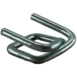 KK Verpackungen 6000 Metallschnallen Klemmen Verzinkt 13 mm Umreifungsband Metallklemmen