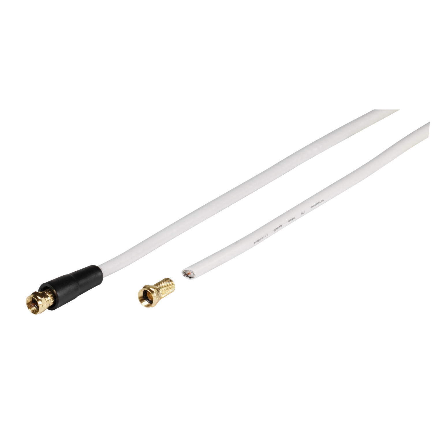 Vivanco SAT-Anschlusskabel-Set 30m 110dB