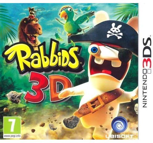 Gadcet UK Rabbids - Nintendo 3DS Game, Used - (Without case)