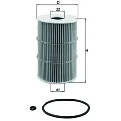 Ölfilter MAHLE OX 378D