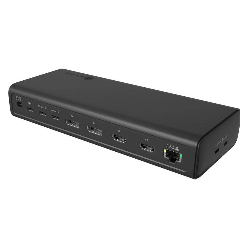 Icy Box IB-DK7401-CU31 17-in-1, bis 6 Monitore, USB-C PD 140W (USB-C) (IB-DK7401-CU31)