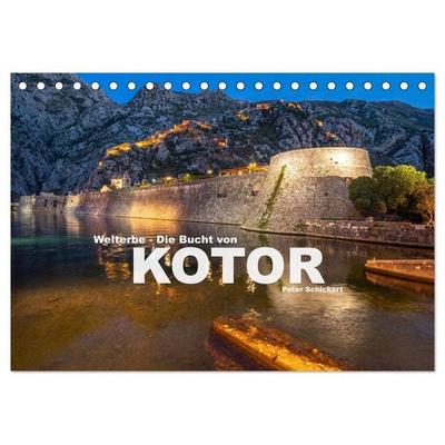 Welterbe - Die Bucht von Kotor (Tischkalender 2026 DIN A5 quer), CALVENDO Monatskalender
