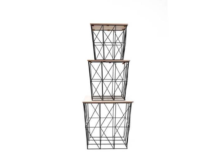 Table d'appoint gigogne - INTEMPORA - S-M-L - Métal - Contemporain - Design