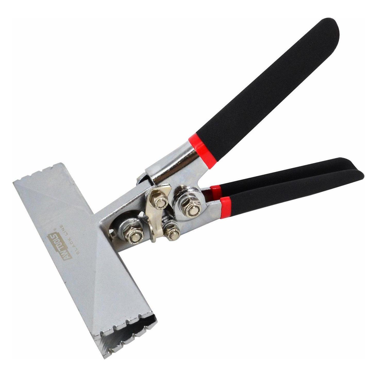 AW Tools SZCZYPCE DO KSZTAŁTOWANIA PROFILLI 210 mm SZCZĘKI 150X38mm Juodas LINE (210 mm) (AW31251BL)