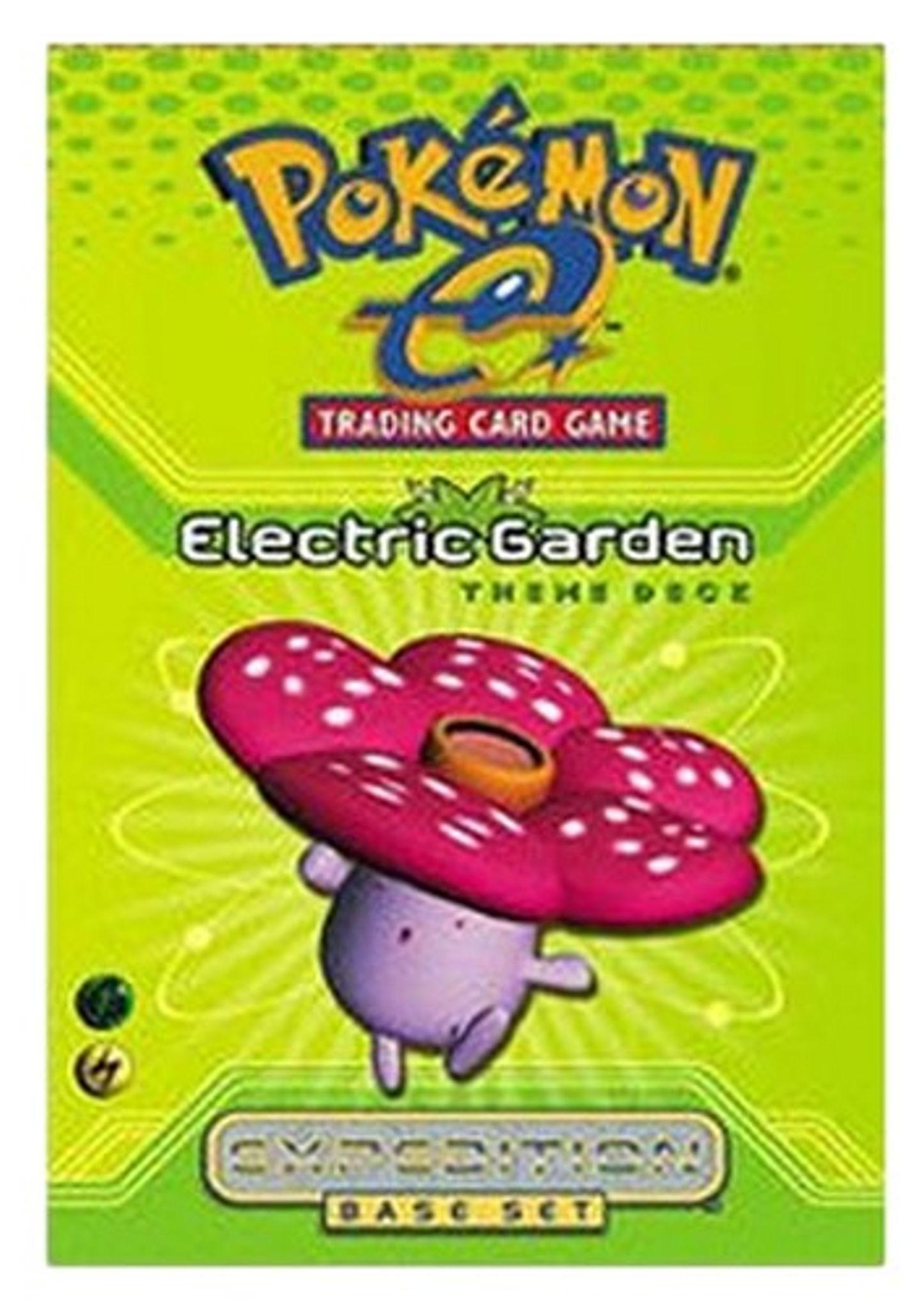 Pokemon Expedition Base Set: Electric Garden Theme Deck