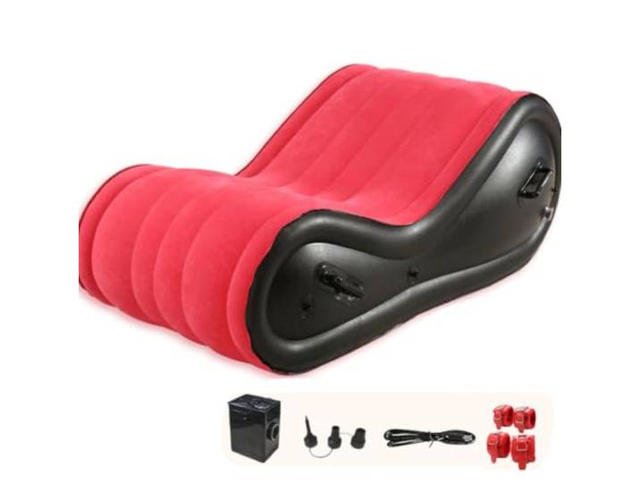 YWQJL Sex Aufblasbare Sofa Erotische Möbel Sex Stuhl Für Frauen Zum Fesseln,A-Sofa